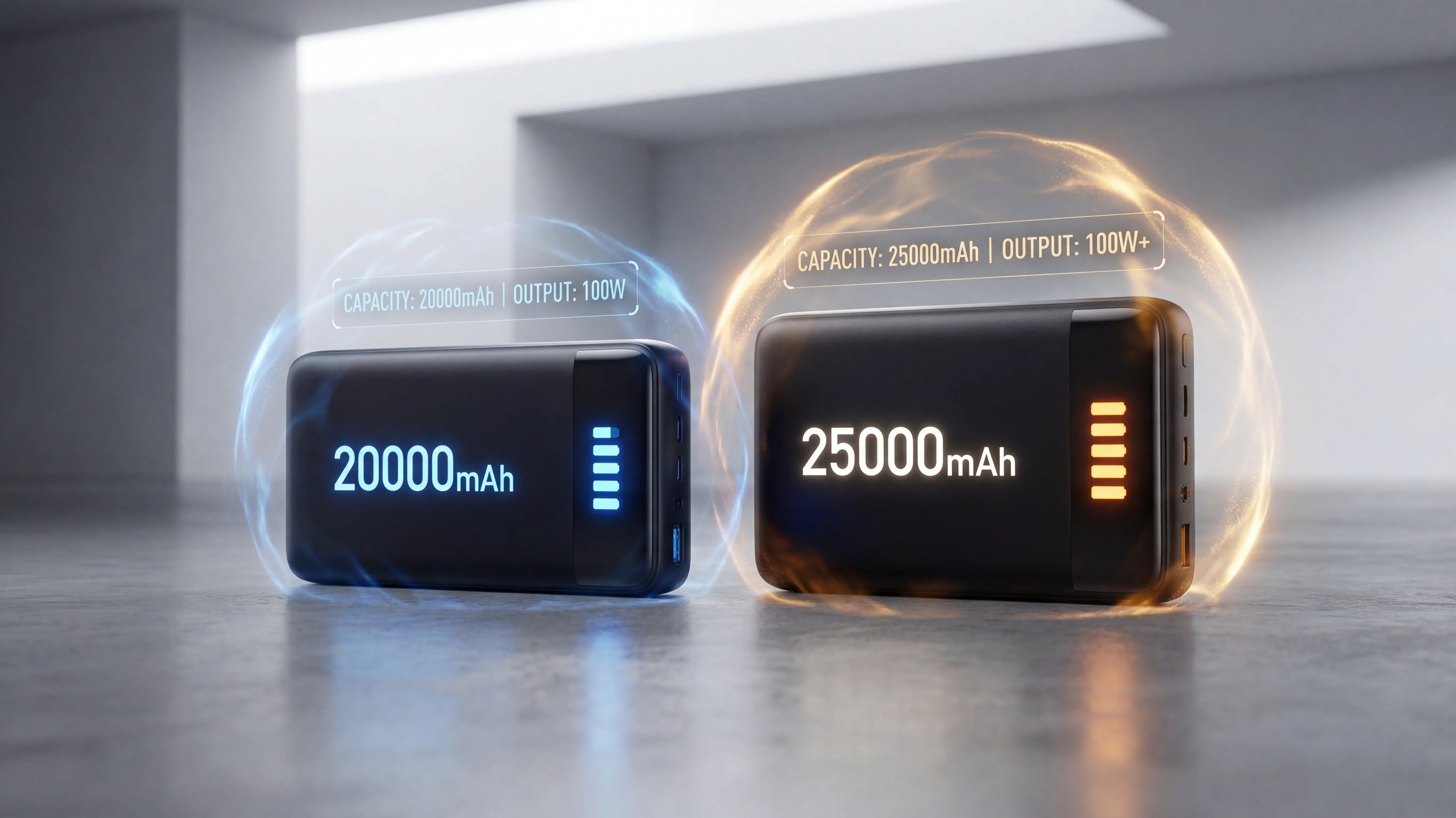 25000mAh high capacity power bank