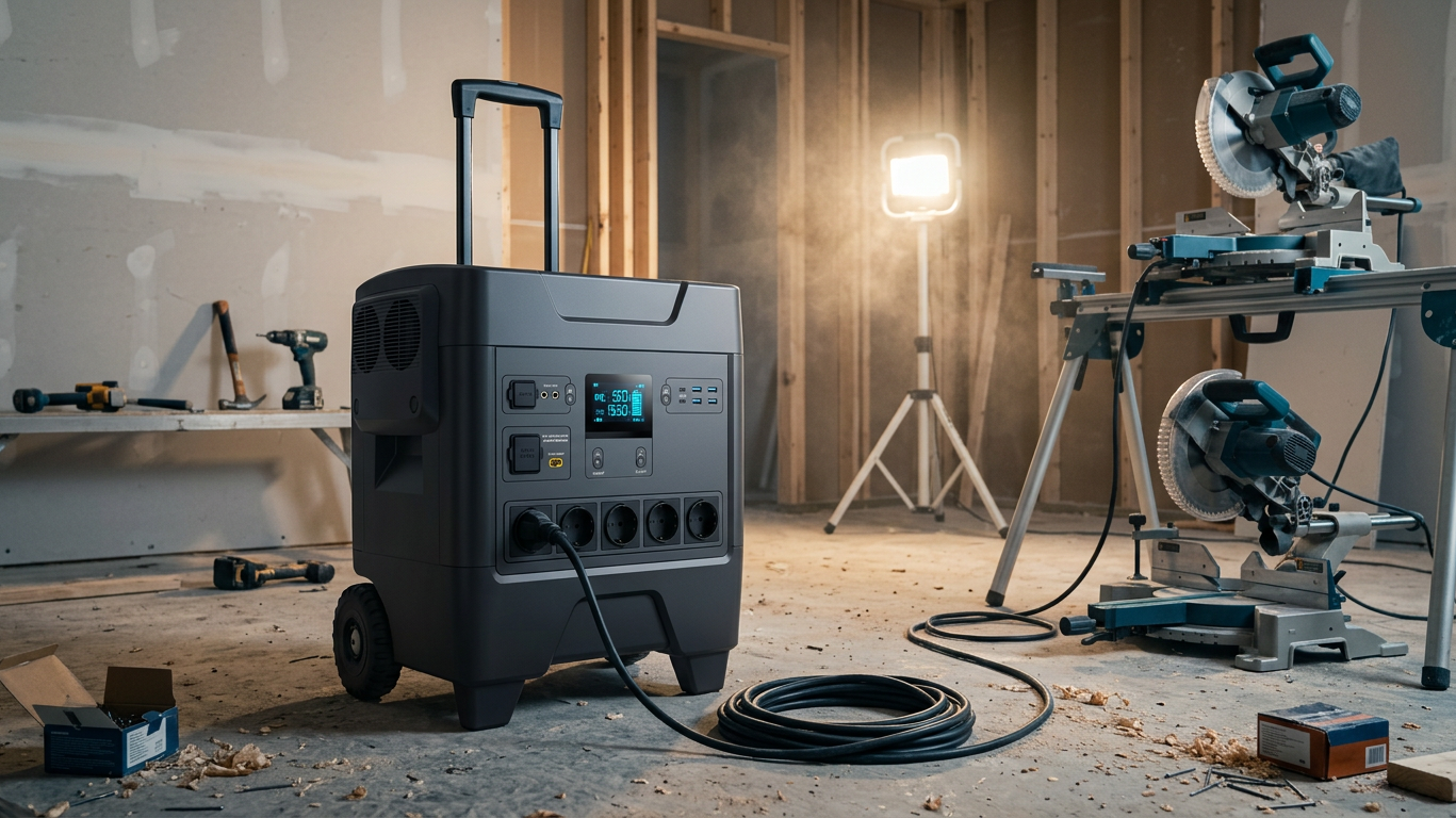 Best Portable Power Station for Power Tools & Job Sites in 2026