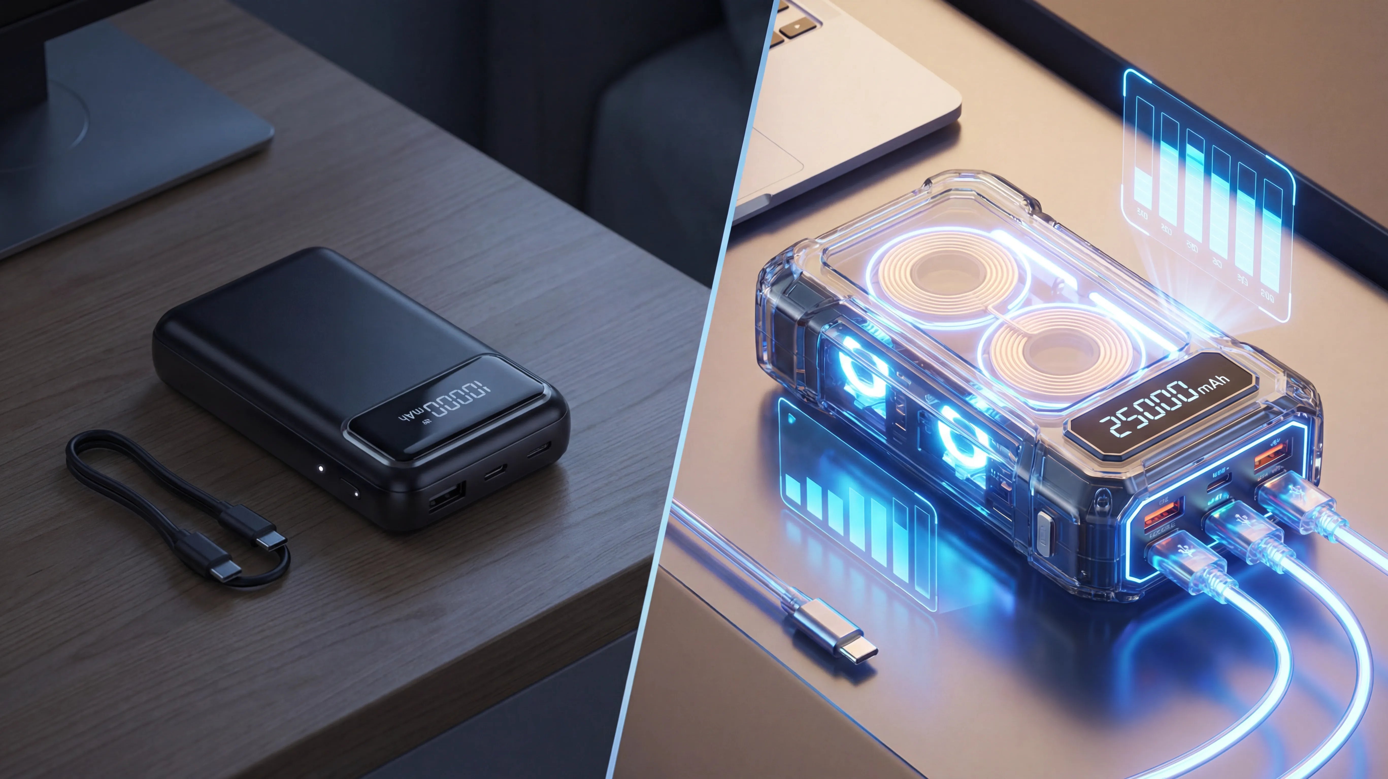 10000mAh vs 25000mAh Power Bank: Which One Should You Buy in 2026?