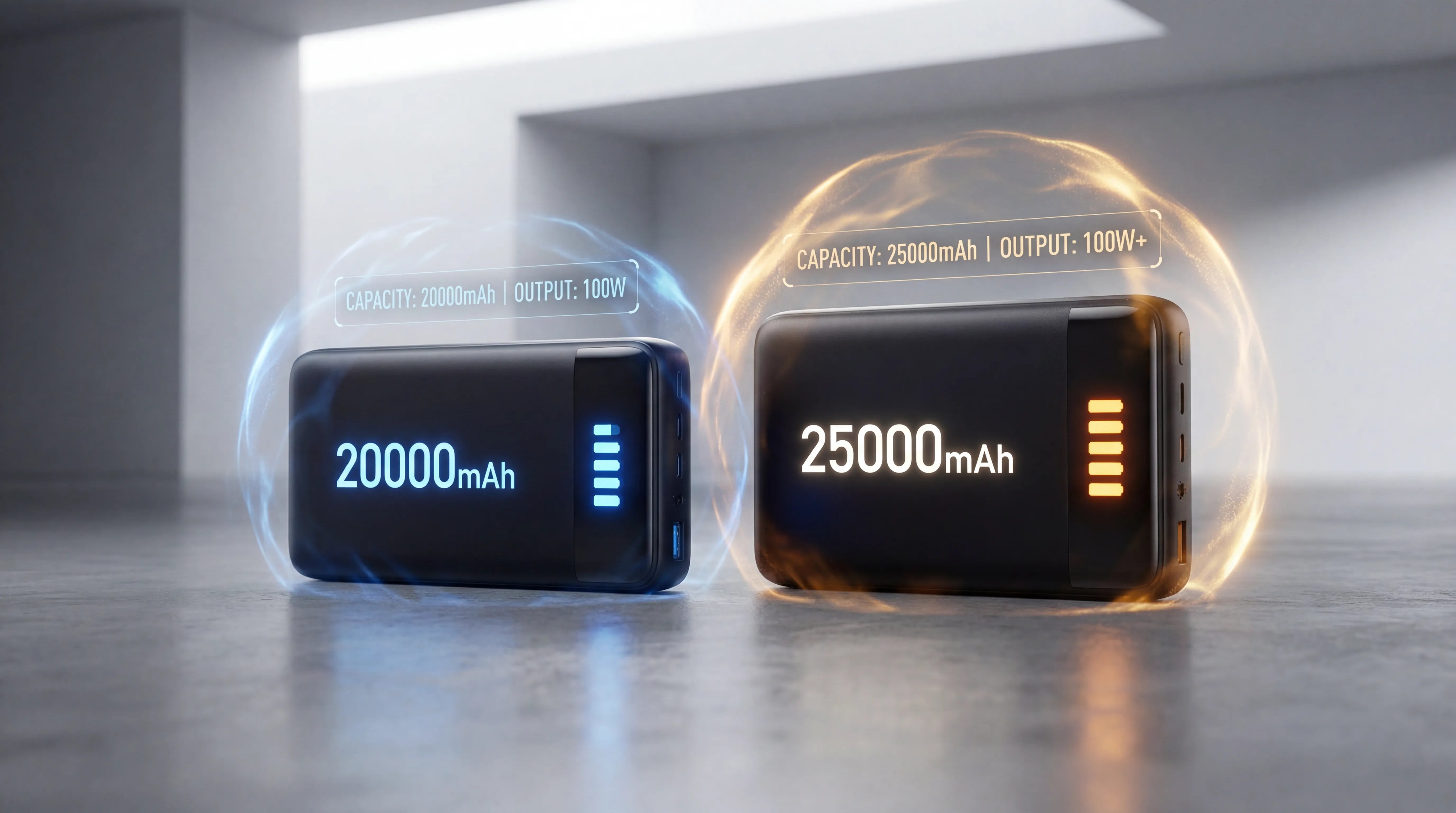 25000mAh high capacity power bank