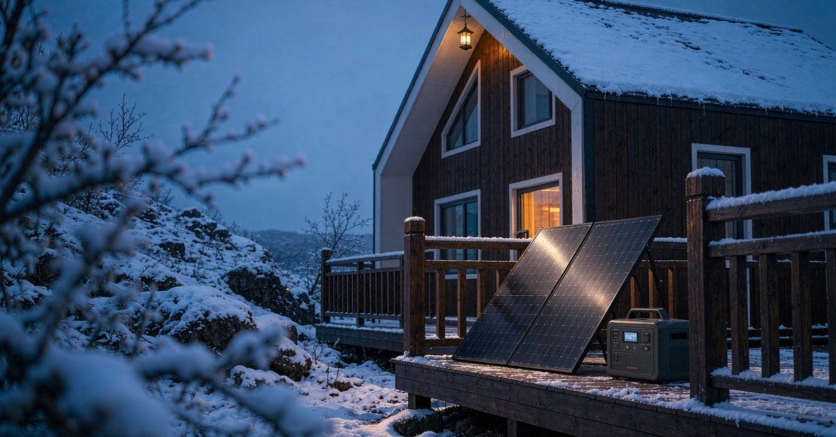 Using a Portable Power Station in Cold Weather: Winter Guide 2026