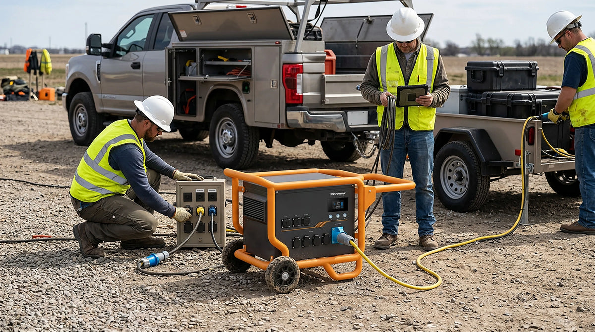 iFORWAY M5003 portable power station for field maintenance and industrial work