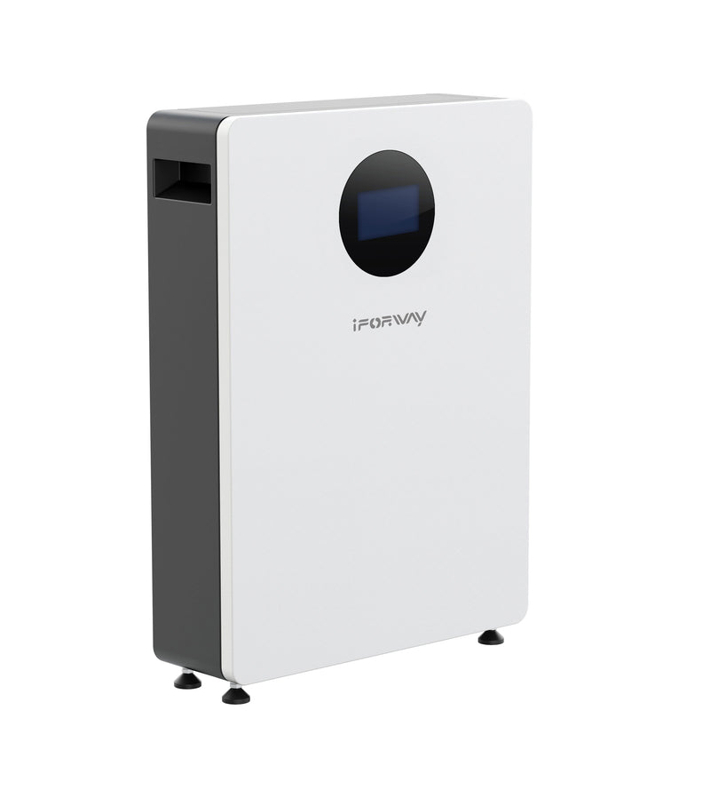 Battery Storage Power Station with LCD Display