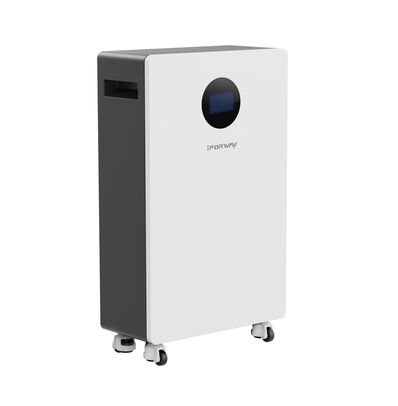 Battery Storage Power Station with LCD Display