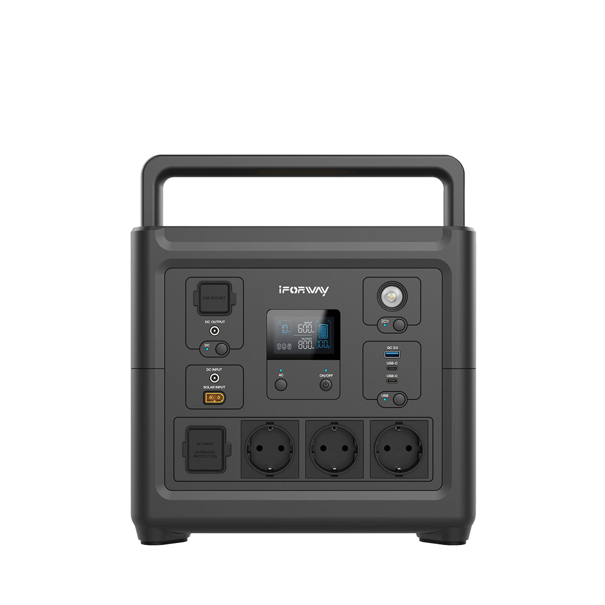 HS800 Portable Power Station | 835WH 1000W – iForway