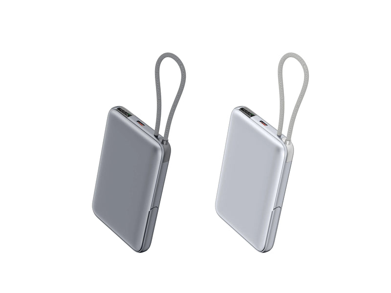 Power Bank with Built-in Cables