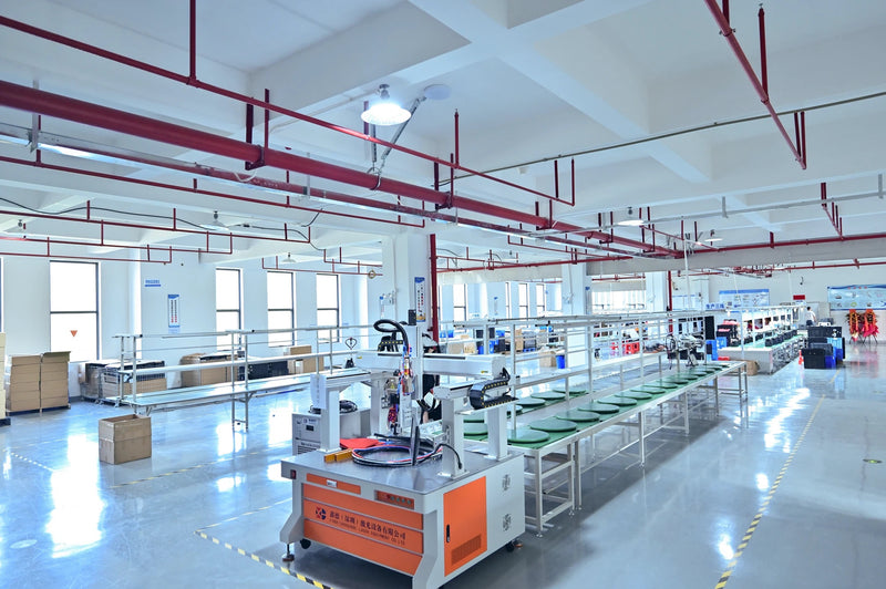 iFORWAY production floor with assembled portable power stations